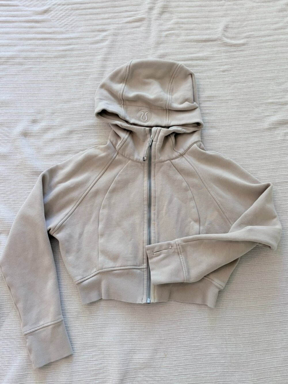 Lululemon Scuba Full-Zip Cropped Hoodie